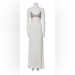 L’AGENCE x Intermix White Maxi Dress